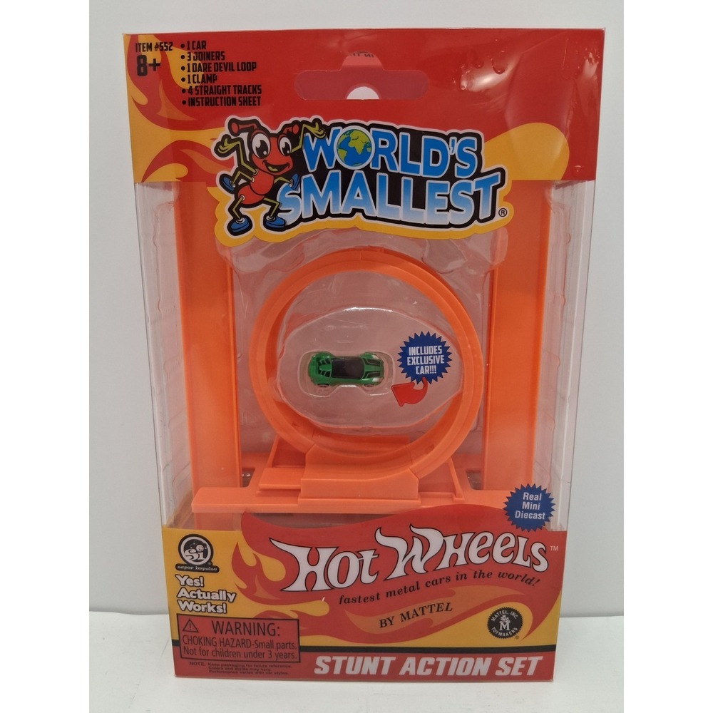 worlds smallest hot wheels track